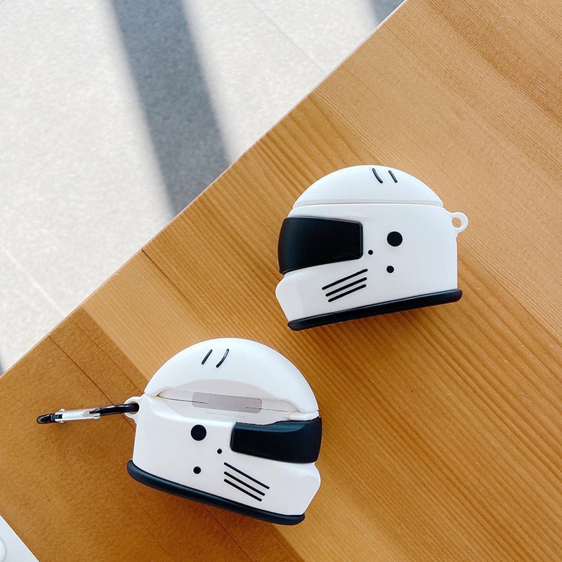 Funda 3D para casco de motocicleta para Airpods 🪖™️