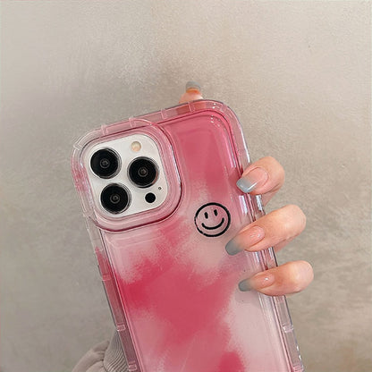 Funda con pintura de sonrisa linda de acuarela😁™