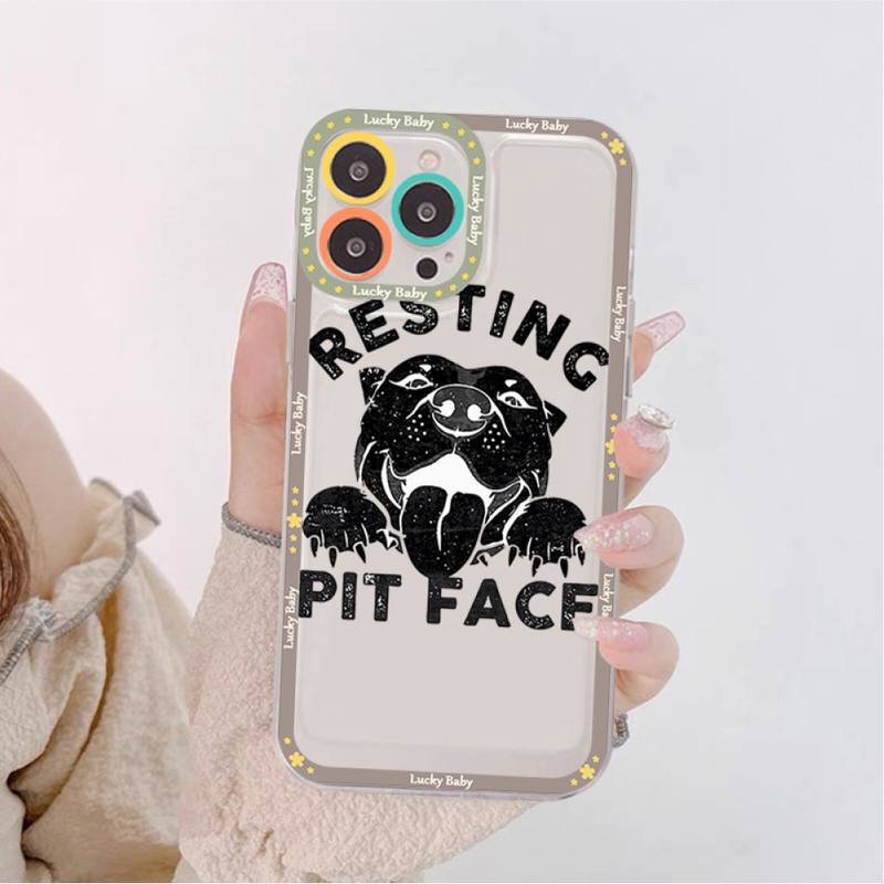 Bull Lovely Dog Perro pitbull Carcasa para iphone 💖