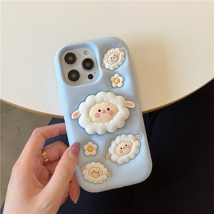 Funda con soporte de oveja para iphone 🐑™️