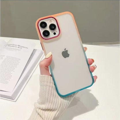 Funda con marco degradado colorido 💗™️