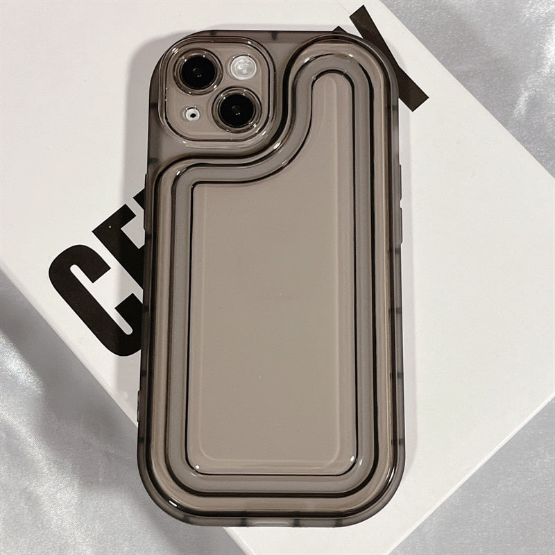 Funda de teléfono transparente para iPhone 📱™