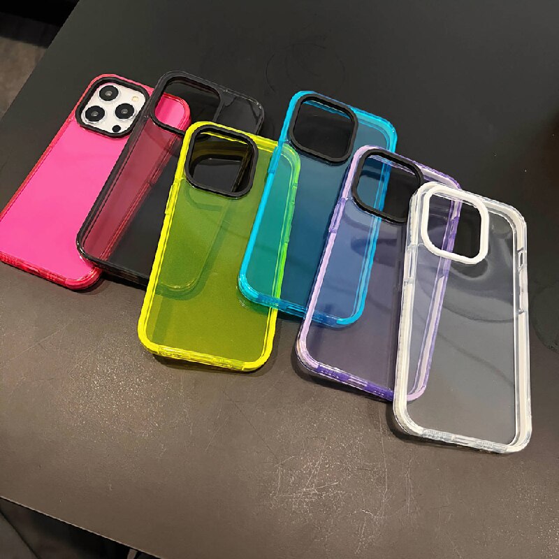 Funda de teléfono de Color fluorescente 🌺™️