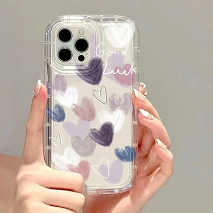 Funda con pintura de sonrisa linda de acuarela😁™