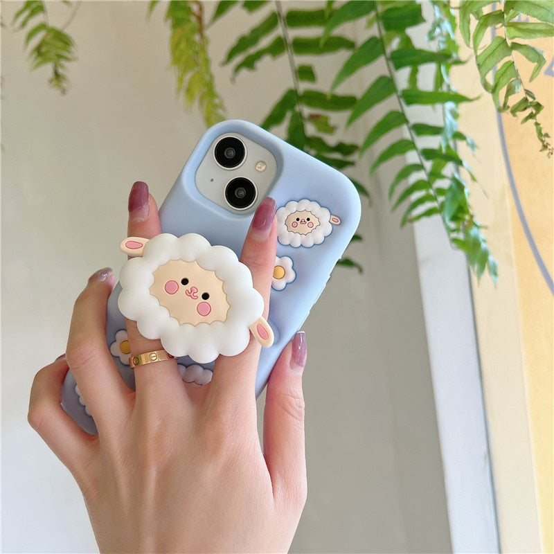 Funda con soporte de oveja para iphone 🐑™️