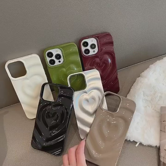 Funda a la moda con corazón de amor 💝™️