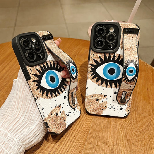 Funda de teléfono con pulsera creativa 👁️👁️™