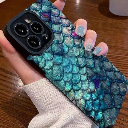 Carcasa Full color Escamas Funda Iphone 🧜‍♀️™️